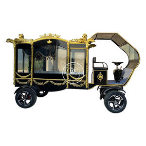 OEM Funeral Horse Carruage New Victoria Horse Carriages Fabricante Nuevo diseño Horse Carriage - Product Image 2