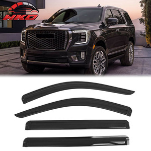 Pare-soleil adhésifs pour Chevrolet Suburban et GMC Yukon XL 21-26, déflecteurs de pluie, protection des vitres latérales des portières de voiture - Product Image 1