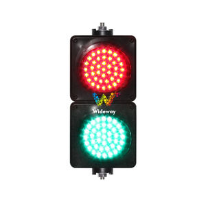 Nouveau produit 4 pouces aire de jeux parc d'attractions école de conduite enfants Smart Intelligent Toy Mini 100mm LED feu de signalisation à vendre - Product Image 2