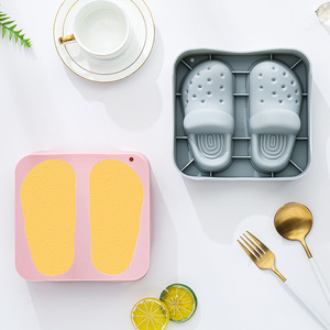 แม่พิมพ์เค้กซิลิโคนแบบไม่ติดกระทะ ดีไซน์รองเท้าแตะน่ารัก เกรดอาหาร ใช้ซ้ำได้ แม่พิมพ์ซิลิโคนแม่เหล็กสำหรับทำช็อกโกแลต ลูกอม และน้ำแข็ง DIY - Product Image 2