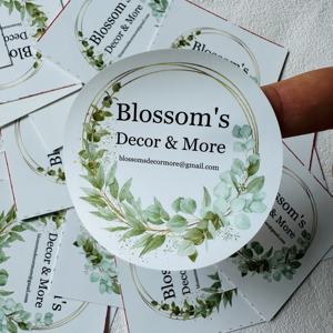 Custom Printing Gold Foil Florist <b>Sticker</b> Self Adhesive Waterproof <b>Personalized</b> Logo Foil <b>Stickers</b> <b>Label</b> for Perfume Bottle - Product Image 3
