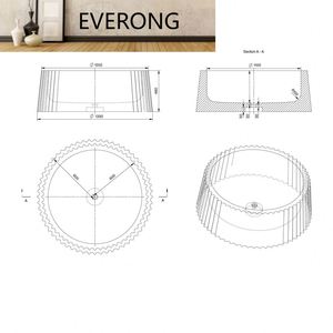 <span class=keywords><strong>Vasca</strong></span> <span class=keywords><strong>da</strong></span> <span class=keywords><strong>Bagno</strong></span> di Lusso in Marmo Bianco di Carrara Naturale per Cucina <span class=keywords><strong>e</strong></span> <span class=keywords><strong>Bagno</strong></span> - Product Image 5