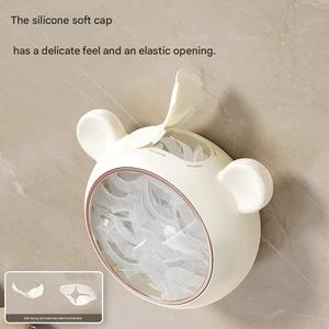 Wall Mounted Plastic <b>Wrap</b> Dispenser Kitchen Storage Organizer for Disposable Food <b>Wrap</b> Foil and <b>Paper</b> <b>Rolls</b> - Product Image 2