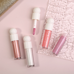 Surligneur liquide 8 couleurs, haute pigmentation, effet scintillant, illuminateur, maquillage éclaircissant pour le visage, cosmétiques - Product Image 4