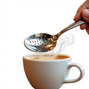 Cuchara de Cocina Chef Kunz, Elegante, de Acero Inoxidable 304, 2 Cucharadas, 9 Pulgadas, Acabado Espejo, Reutilizable, Ligera, para Uso Doméstico - Product Image 1