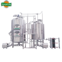 Machine de brassage de bière de Pub/hotel SUS, équipement de brassage de bière 1000L