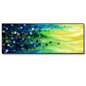 Pittura astratta ad olio su tela per ufficio o decorazioni per la casa dipinti ad acquerello paesaggio di fascia alta - Product Image 1