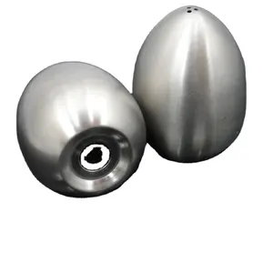 2024 New China Suppliers Creative Kitchen Supplies Stainless Steel Egg-shaped Pepper Pots Seasoning Jars
