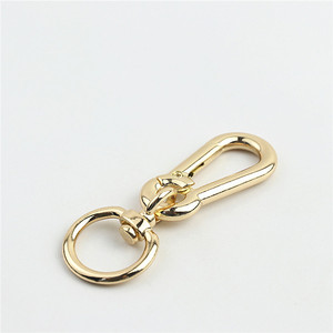 Venta al por mayor de ganchos de metal de resorte de alta calidad de aleación de zinc hebilla giratoria Clip Snap Hook bolsa Accesorios - Product Image 2