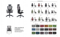 Meubles de bureau de luxe, bureau et chaise de jeu, chaise de bureau avec repose-pieds