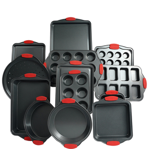 Competitive Price 0.4mm/0.5mm Carbon Steel Nonstick <strong>Bakeware</strong> <strong>Set</strong> Cookie Pan Sheet Baking Tray for Bakery <strong>Sets</strong> - Product Image 2
