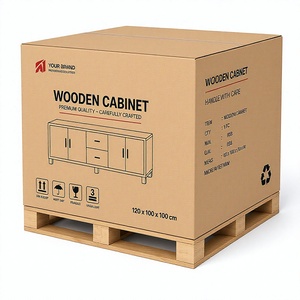 Caja Maestra Impresa en Flexografía Industrial para Exportación de Gabinetes de Madera - Product Image 1