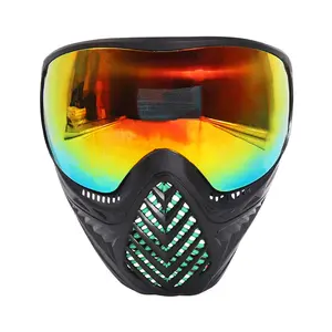 Adjustable Paintball Mask Full Face Gear for CS Game Field Guard