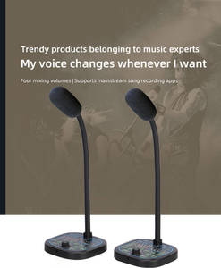 Dispositif <span class=keywords><strong>de</strong></span> modification <span class=keywords><strong>de</strong></span> voix pas cher, ordinateur portable, jeu mobile, diffusion en direct, best-seller MK100, mélangeur numérique <span class=keywords><strong>de</strong></span> puissance extérieur - Product Image 5