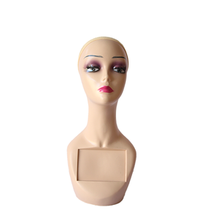 Tête de Mannequin Femme en Plastique Grande Taille Moderne avec Support Trépied pour Perruque, Bijoux, Maquillage – Vente en Gros - Product Image 4