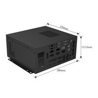 Fabrication sur mesure de tôles métalliques, pliage de châssis en aluminium, boîtier d'amplificateur de puissance métallique OEM