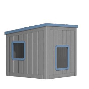 Cosy Cat House Luxe Élégant Écologique Intérieur Extérieur Paradis Facile Chaud Propre Plastique pour la récréation - Product Image 4