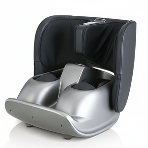 Masseur de pieds moderne pliable de haute qualité, machine de massage électrique Shiatsu pour soulager la douleur, pétrissage vibrant, pression d'air - Product Image 1