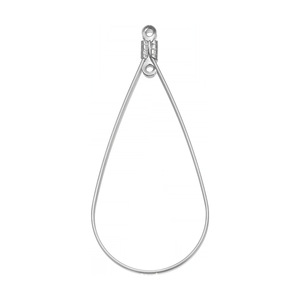 Juego de pendientes de acero inoxidable, 9 estilos, formas mixtas, accesorios de joyería DIY para hacer pendientes con tapones para las orejas - Product Image 3