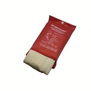 Manta de Fibra de Vidrio Resistente al Calor, Protección para Soldadura, para Montañismo al Aire Libre, Suministros de Seguridad contra Incendios de Emergencia, Personalizable - Product Image 1