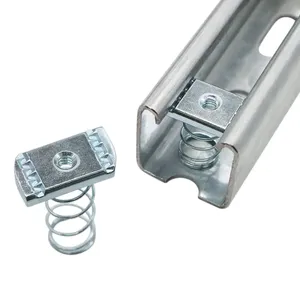 น็อตสปริงสำหรับรางเหล็กแบบกำหนดเอง รุ่น M6/M8/M10/M12/M14/M16/M18 ลดราคาพิเศษ - Product Image 5