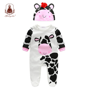 Wholesale 100% Cotton <strong>Baby</strong> <strong>Clothes</strong> Soft Stylish <strong>Baby</strong> <strong>Winter</strong> Romper Set <strong>Baby</strong> Romper With Hat - Product Image 3