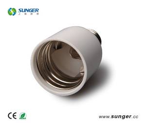 E27 Để <span class=keywords><strong>E40</strong></span> LED Ánh Sáng Bóng Đèn Ổ Cắm <span class=keywords><strong>Adapter</strong></span> Chuyển Đổi Trắng Nhựa Đèn <span class=keywords><strong>Adapter</strong></span> - Product Image 4
