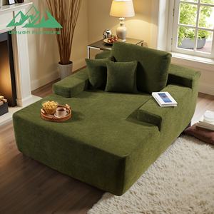 Canapé-lit carré <span class=keywords><strong>en</strong></span> tissu de style nordique, vente chaude, canapé cube à siège unique compressé sous vide - Product Image 4