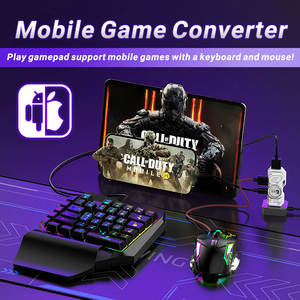 Gamwing <span class=keywords><strong>M9</strong></span> Convertisseur clavier et souris sans fil Bluetooth pour jeux mobiles pour smartphones Android/iOS - Moule exclusif - Product Image 3