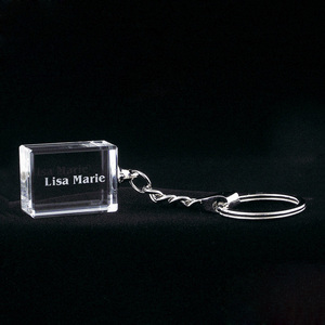 Llaveros <span class=keywords><strong>de</strong></span> Cristal para Bautizo <span class=keywords><strong>de</strong></span> Bebé, Grabado Láser con Foto, Recuerdo, Regalo - Product Image 6