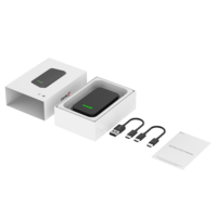 Nouveauté 2Air-T Kit Carlink Portable Double Bluetooth USB-C, Dongle Système Sans Fil Android Auto Carplay à Écran Partagé