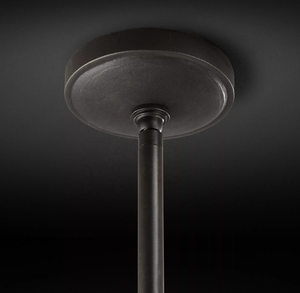 <span class=keywords><strong>Lampadario</strong></span> a Soffitto in Ferro Stile Globo, Illuminazione Moderna per Soggiorno e Ristorante, Lampada Vintage Camino, <span class=keywords><strong>Candelabro</strong></span> Rotondo 73\" Cozee L36 - Product Image 2