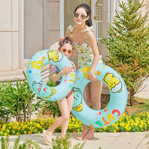 Flotador Infantil de Dibujos Animados, Anillo de Natación Inflable Redondo para Piscina, Parque Acuático, para Niños - Product Image 1