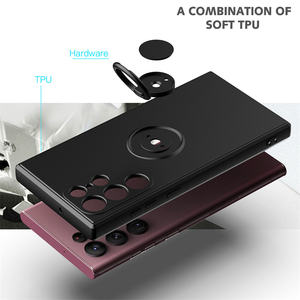 Étui de téléphone de luxe antichoc pour Samsung Galaxy S24 Ultra S26 Plus S25 S20 S20+ S21 S22 S23 en silicone liquide souple - Product Image 2