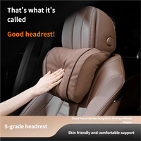 Reposacabezas de Felpa para Auto de Lujo con Relleno de Algodón Natural - Suave y Transpirable, Apto para Todas las Estaciones - Soporte para el Cuello en el Auto