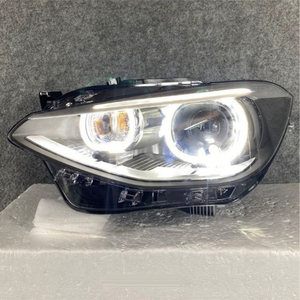 Gruppo Fari Modificati per Auto <span class=keywords><strong>Serie</strong></span> 1 F20 2015-2018, Aggiornamento LED Angel Eyes DRL, Proiettore Xenon di Alta Gamma - Product Image 4