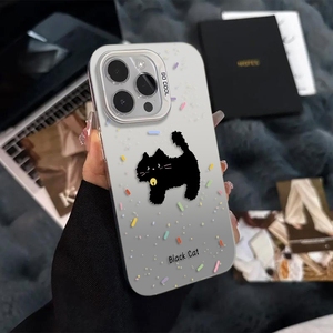 Color campana gato adecuado para personalizado Apple 16promax funda para teléfono móvil iphone15plus personalidad 14 anticaída 13/12 al por mayor - Product Image 2