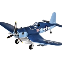 Avion télécommandé F4U RC avec envergure de 750 mm, modèle d'avion RC prêt à voler et grand modèle en mousse HOBBY
