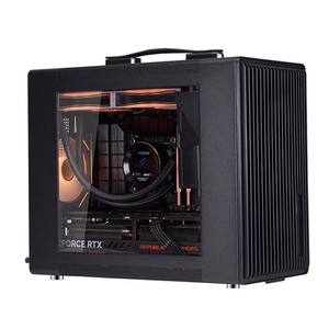 LY venta al por mayor personalizado portátil de mano CPU caja de la computadora Micro-ATX/ Mini-ITX Mid Tower Oficina PC Gabinete de escritorio Nuevo estilo - Product Image 5