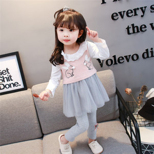 Conjuntos de Ropa Preconfeccionada para Niñas: Camiseta Hidrófuga y Leggings con Falda para Niñas Tamiles - Product Image 6