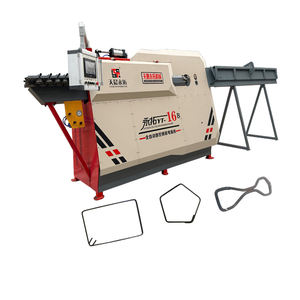 Máquina dobladora de barras de refuerzo CNC con dobladora de estribos de placa acanalada para máquina dobladora y cortadora de estribos de barras de refuerzo automática de 4-16mm - Product Image 1