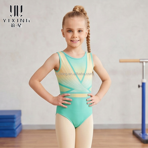 <span class=keywords><strong>Justaucorps</strong></span> de gymnastique sans manches, dégradé de couleurs, design tendance, vêtements de gymnastique personnalisés pour équipes <span class=keywords><strong>avec</strong></span> capacité d'expédition stable - Product Image 2