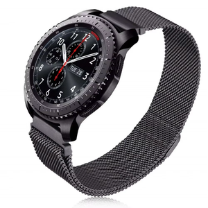 Nueva correa de bucle de 22mm para reloj S3 FrontierClassic, pulsera de repuesto de malla de banda de <span class=keywords><strong>acero</strong></span> inoxidable de 20mm para Gear S2 - Product Image 2