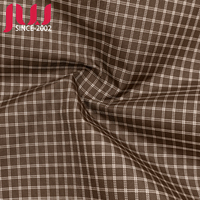 Tissu Oxford PU imperméable à double quadrillage 100 % polyester 200D*300D de qualité supérieure, matériau robuste pour sacs de plein air, sacs à dos et doublures