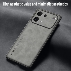 เคสโทรศัพท์สำหรับนักธุรกิจสุดหรูสำหรับ VIVO <span class=keywords><strong>S60</strong></span> S50/V70 หนังแกะ ป้องกันเ<span class=keywords><strong>ล</strong></span>นส์แบบเต็มตัว กันกระแทก ฝาหลัง - Product Image 2