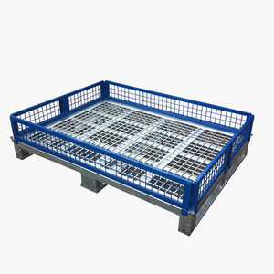 תיק 800 carter * 1200 oem stackackable חובה מדפים אבקת מתכת מחסן מחסן מחסן פלדה מזרן - Product Image 6