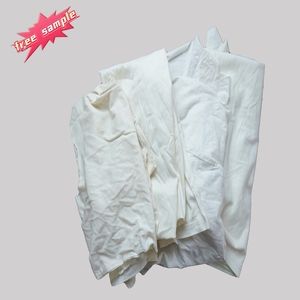 ボックスオブホワイトコットンラグ25 Lbsホワイトコットンラグシャツ,塗装クリーニング用ワイパー100コットン10 LB 50LB Tシャツラグ - Product Image 2