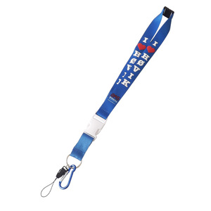 Dây Buộc Thăng Hoa Nhuộm Ren Cổ Bằng Silicon 3D Mới Lạ Có Khóa An Toàn Móc Carabiner Dây Buộc Nylon Tùy Chỉnh Kích Thước Tùy Chỉnh Bất Kỳ - Product Image 1