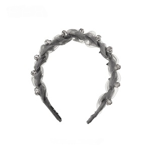 2026 Hot Selling Popular Niche Design <b>Black</b> Acrylic <b>Hairband</b> Temperamental Women's Hairbands Fashionable Headwear Wholesale - Product Image 5