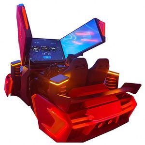 Simulateur de course F1 VR à trois écrans, équipement de divertissement de simulation de conduite tout-en-un pour projets de parcs et de zones de loisirs - Product Image 6